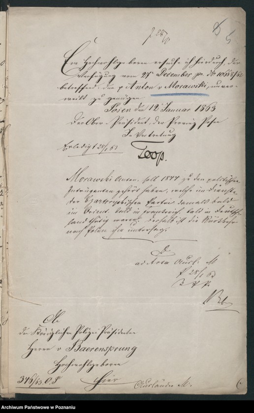 Obraz 8 z jednostki "A. betr. Familie Morawski"