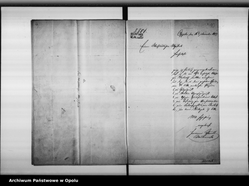 Obraz 13 z jednostki "Acta des Magistrats zu Oppeln betreffend die Wahl des Maurermeister H. Schmidt als Magistrats-Mitglied"