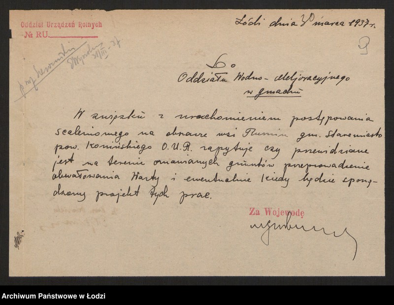 Obraz 11 z jednostki "Sprawa scalenia gruntów wsi Rumin - pow. koniński"