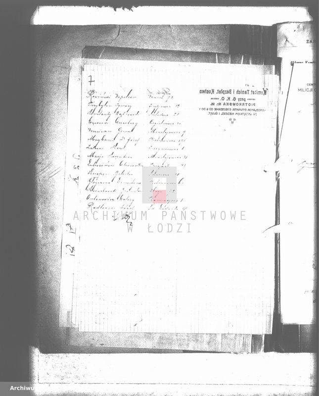 Obraz 13 z jednostki "Korespondencja w sprawie biletów wolnej jazdy"