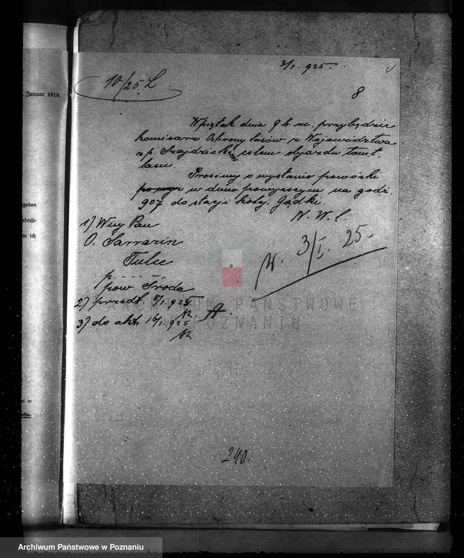 Obraz 12 z jednostki "Zarząd majętności /leśnej/ Tulce"