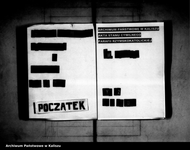 Obraz 1 z jednostki "Księga urodzeń, małżeństw i zgonów (duplikat)"