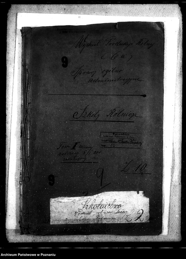 Obraz 4 z jednostki "Sprawy ogólno - administracyjne Szkoły Rolnicze"