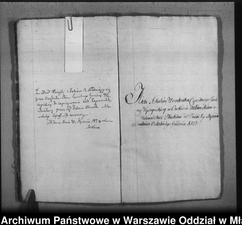 image.from.unit.number "Akta urodzin, małżeństw i zgonów"