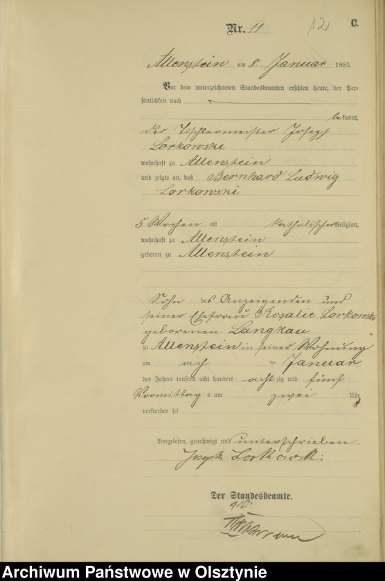 image.from.unit.number "Sterbe-Haupt-Register Nr 1 - 395"