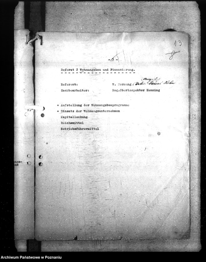 Obraz 17 z jednostki "Organisation und Aufgabenbereich des Wohnungs - und Siedlugsamts"