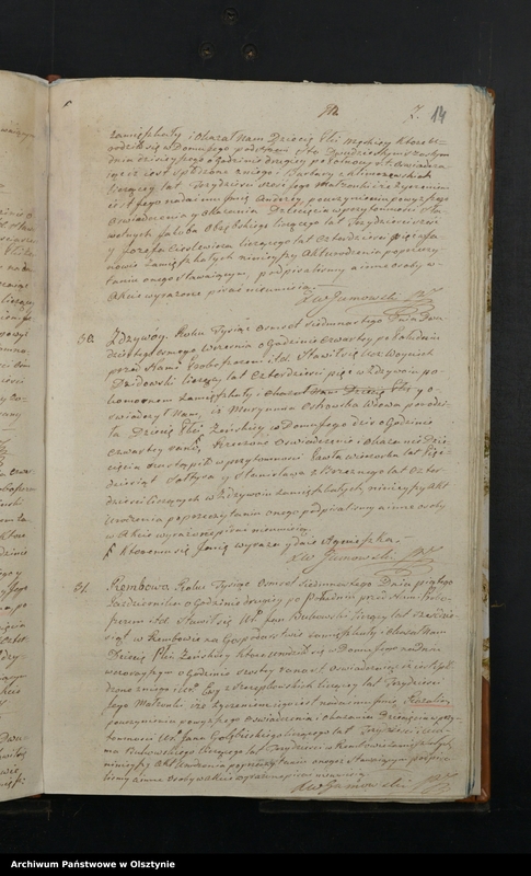 image.from.unit.number "Duplicat. Akta Stanu Cywilnego Gminy Janow, Małżeństw, Urodzenia, Zeyscia oraz y Zapowiedzi od 1 Maja 1817 do 31 Kwietnia 1818"