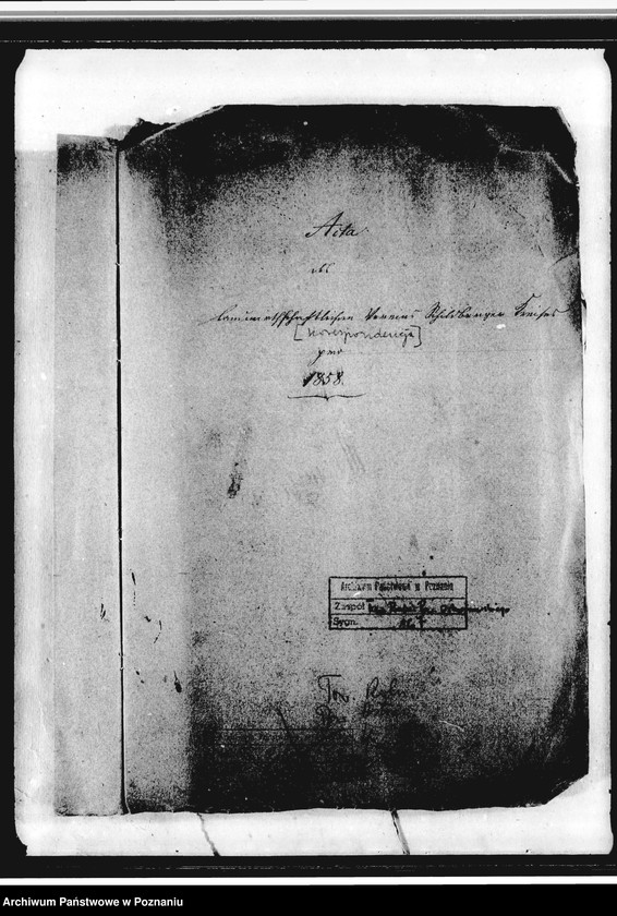 Obraz 4 z jednostki "Acta des landwirtschaftlichen Vereins Schildberger Kreises- korespondencja"