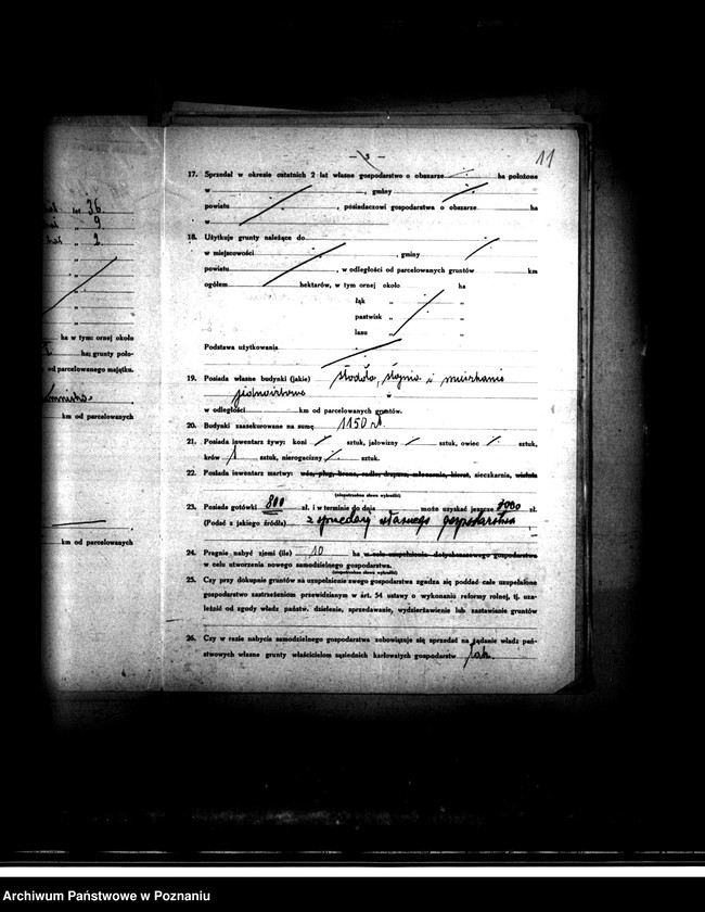 Obraz 15 z jednostki "Operat szacunkowy majątku Twierdzyń powiatu mogileńskiego"