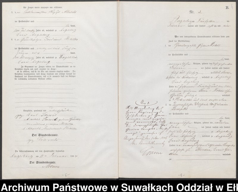 image.from.unit.number "Heiraths-Neben-Register des Preussischen Standes-Amtes Angerburg Kreis Angerburg"