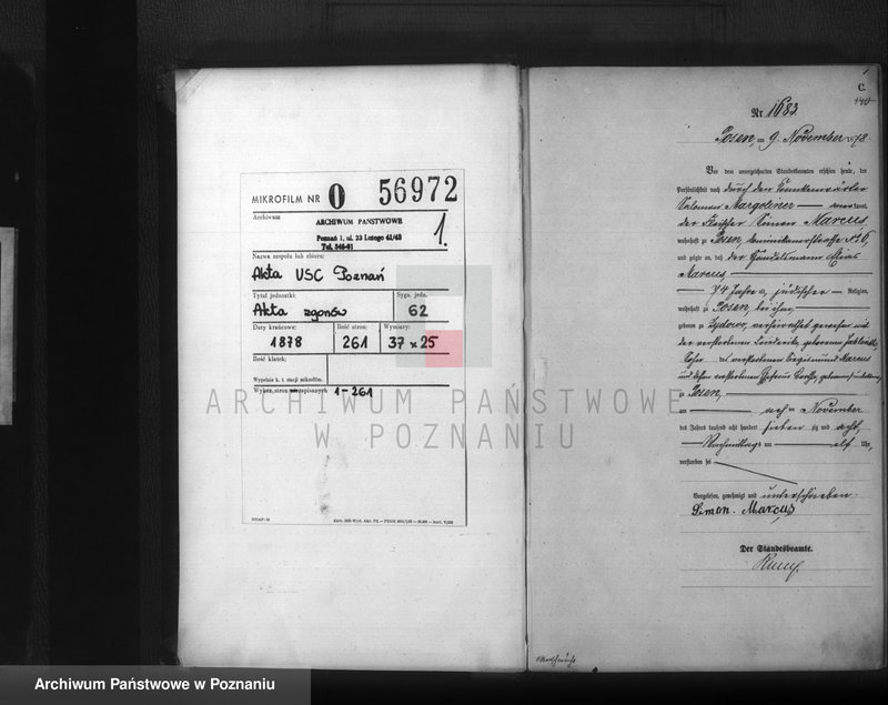 Obraz 2 z jednostki "Księga zgonów t. IV"