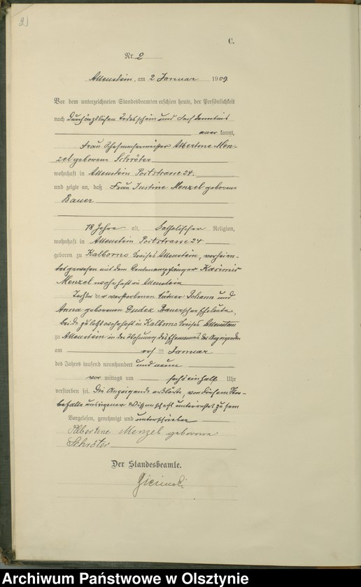 image.from.unit.number "Sterbe-Haupt-Register Nr 1-533"