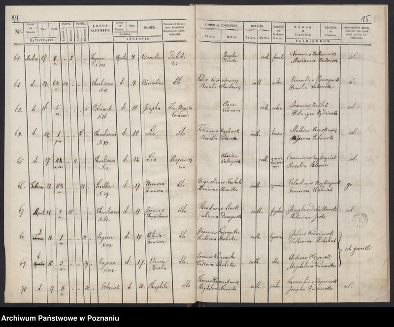 image.from.unit.number "Księga małżeństw, urodzeń i zgonów"