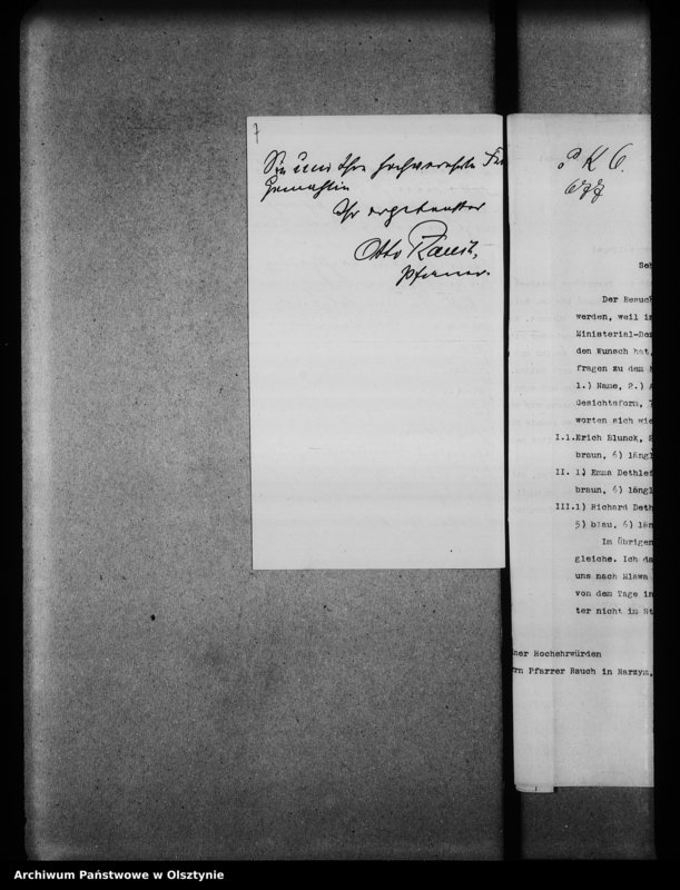 image.from.unit.number "Narzym / Wildenau / , evangelische Kirche"