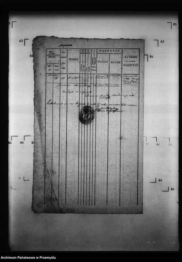 image.from.unit.number "[Kopie ksiąg metrykalnych parafii Kormanice z filiami Darowice, Fredropol (dekanat Niżankowice)]"
