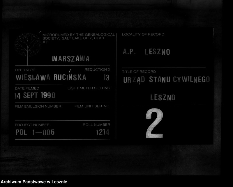 Obraz 1 z jednostki "[Księga małżeństw]"