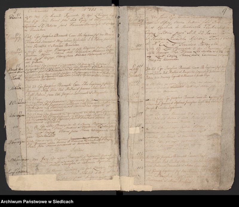 image.from.unit.number "Akta urodzenia od roku 1781 do 1800 w parafii Zbuczyn"
