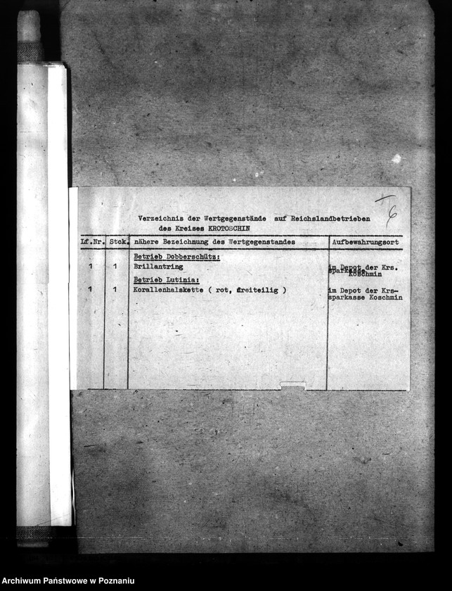 Obraz 10 z jednostki "Sprawozdania i korespondencja w sprawie rejestracji dzieł sztuki na terenie Kraju Warty"