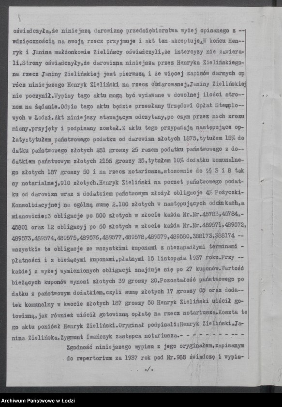 Obraz 10 z jednostki "Henryk Zieliński – Kinoteatr „Capitol”"