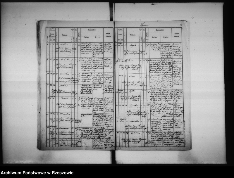 image.from.unit.number "Księga metrykalna - urodzenia, małżeństwa, zgony - parafia Czudec: Czudec, Przedmieście, Babica, Nowa Wieś, Wyżne, Piekarówka, Zaborów"