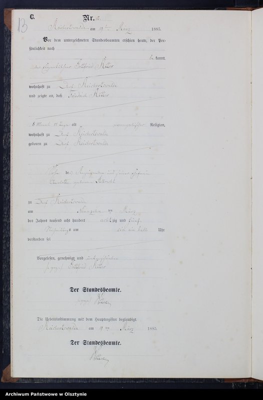 image.from.unit.number "Sterbe-Neben-Register Nr 1 - 58"