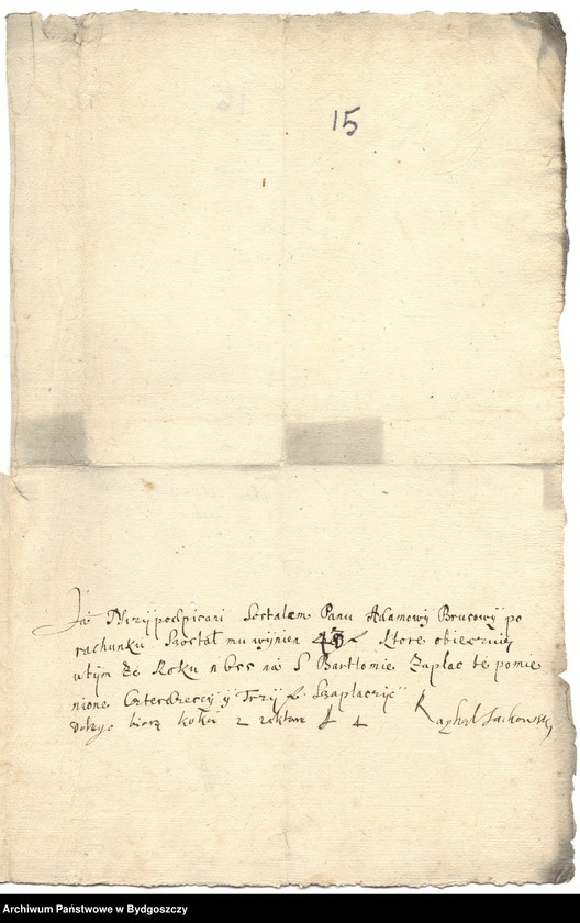 image.from.unit.number "[Przepisy zarządzenia, pertraktacje i pokwitowania dot. spraw wojskowych miasta Nowego]"