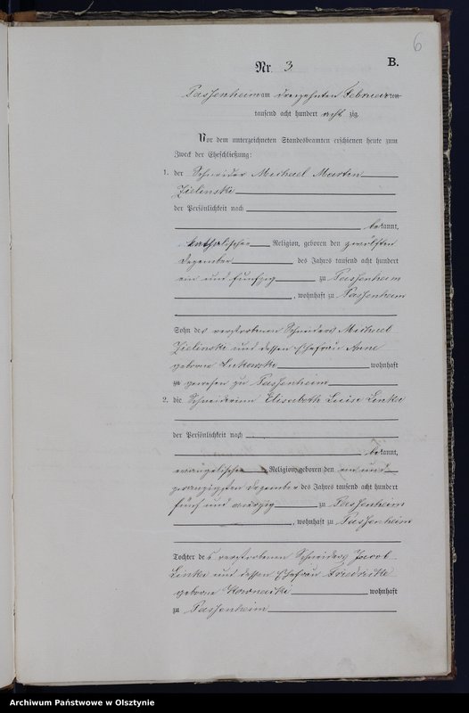 image.from.unit.number "Heiraths-Haupt-Register Nr 1 - 16"