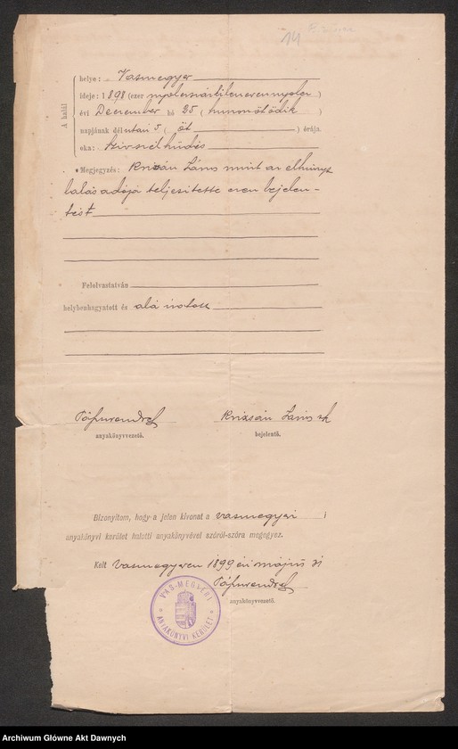 image.from.unit.number "Parafia: różne. Dekanat: różne. [Akta różnych urzędów parafialnych na terenie archidiecezji lwowskiej]."