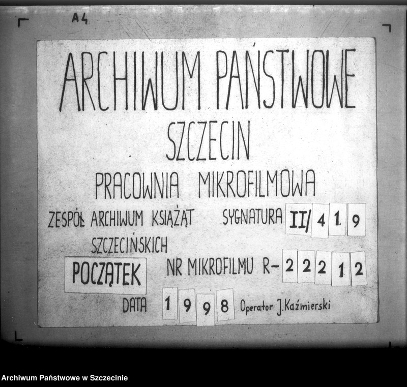 Obraz 1 z jednostki "Allerlei Sachen wegen streitigen Jurisdiktion im Kreise und im Amte Neustettin"