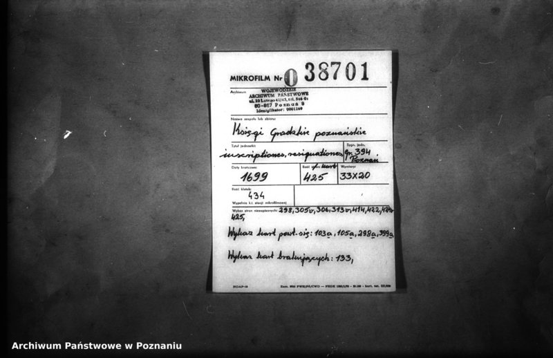 Obraz 2 z jednostki "Inscriptiones, resignationes [protocollon]"