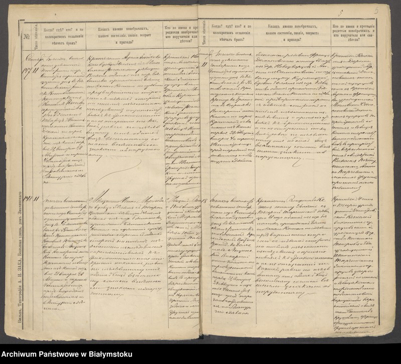 Obraz 8 z jednostki "[Akta małżeństw za lata 1894-1898]"