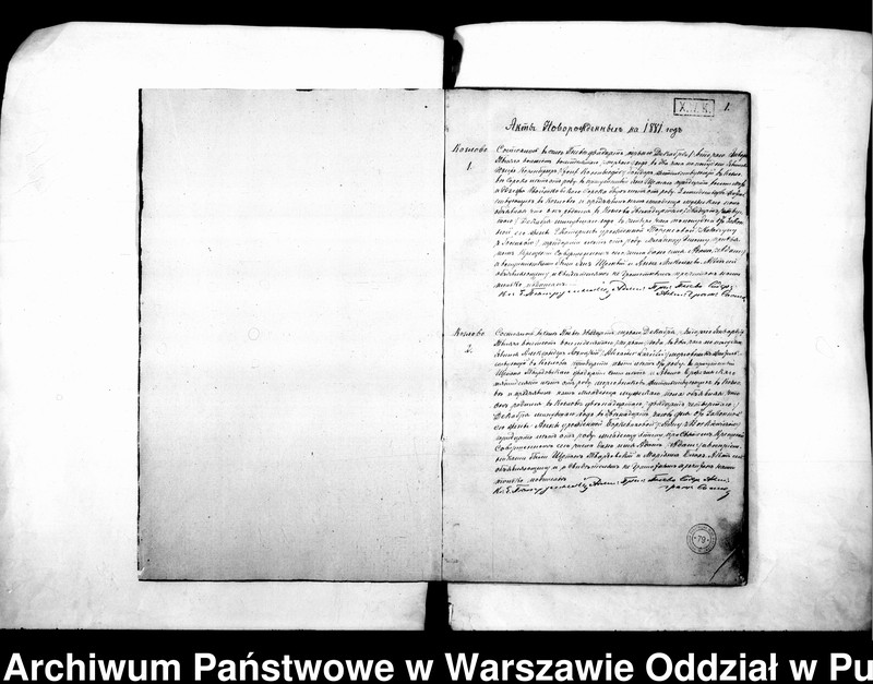 image.from.unit.number "Akta urodzeń, małżeństw i zgonów"