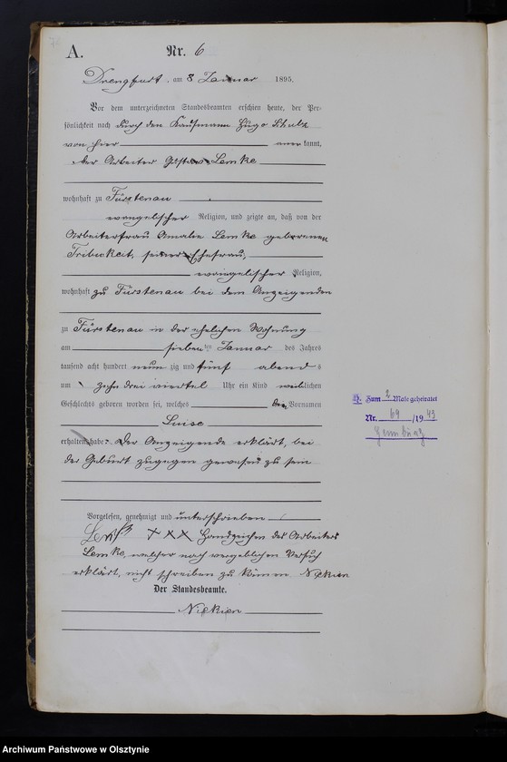 image.from.unit.number "Geburts-Haupt-Register T.I Nr 1 - 144"
