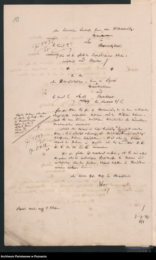 image.from.unit.number "Die aus Anlass der pollnischen Insurrektion stattgefundene Uebertritt polnischer und diesseitiger Untertanen."