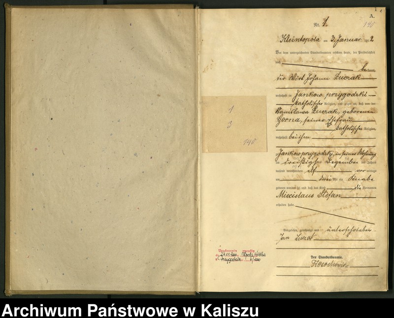 Obraz 4 z jednostki "[Księga urodzeń]"