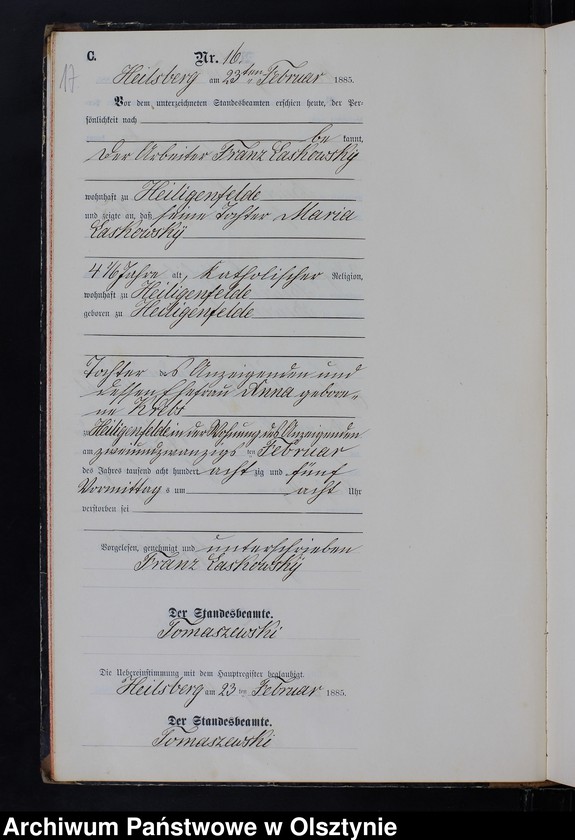 image.from.unit.number "Sterbe-Neben-Register Nr 1 - 109"