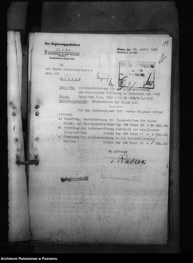 Obraz 15 z jednostki "Mittel für Leibeserziehung. Pflege der Luftfahrt an Leherbildungsanstalten"