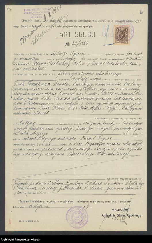 Obraz 8 z jednostki "A. Zylberberg i s-ka – sprzedaż dykt i fornitów"