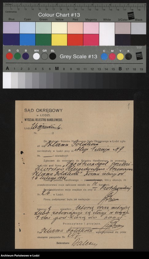 Obraz 3 z jednostki "„Spedhanpol” – Szlama Goldkorn – przedsiębiorstwo ekspedycyjno-przewozowe"