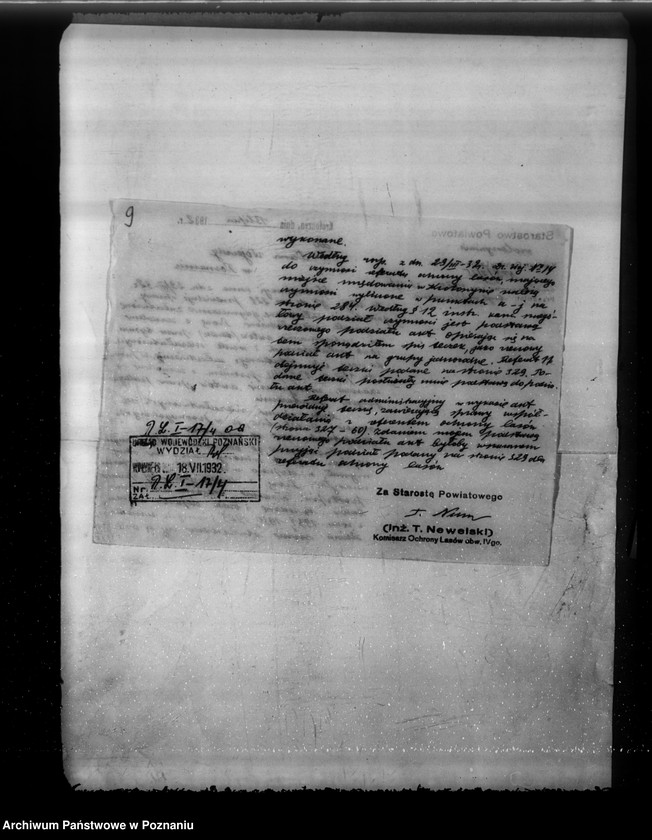 Obraz 13 z jednostki "Komisarze ochrony lasów"