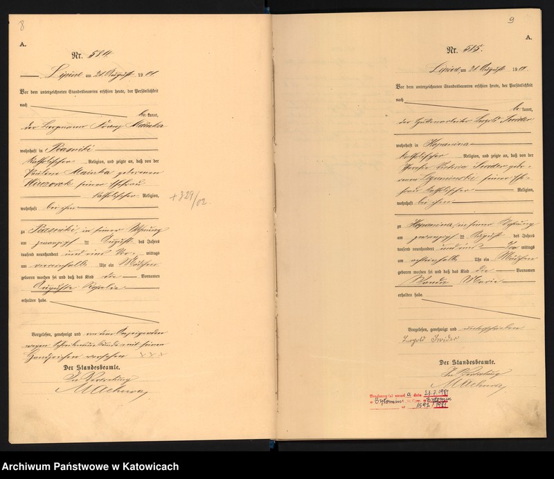 image.from.unit.number "Księga urodzeń T.2 nr 577-1000"