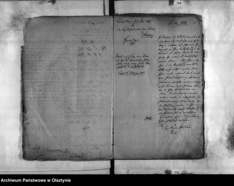 image.from.unit.number "Anstellung des Bezirks-Feldwebel Weineck [Carl]"