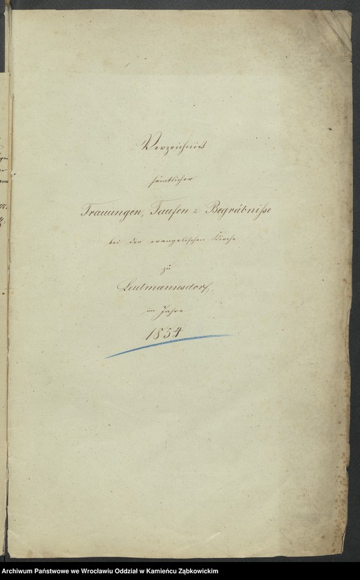 image.from.unit.number "Amtsgericht Schweidnitz Duplicate der Kirchenbücher der evang. Kirche zu Leutmannsdorf"