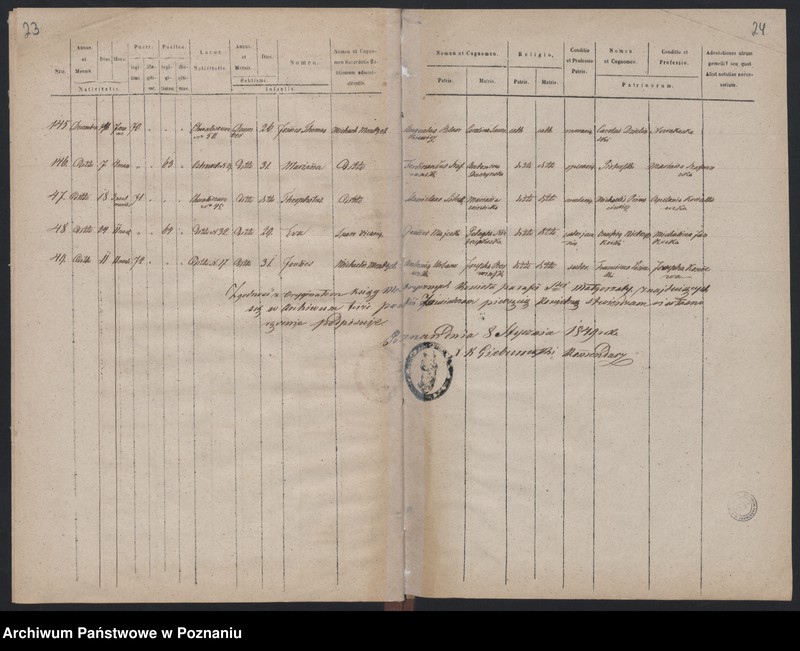 Obraz 15 z jednostki "Księga urodzeń"