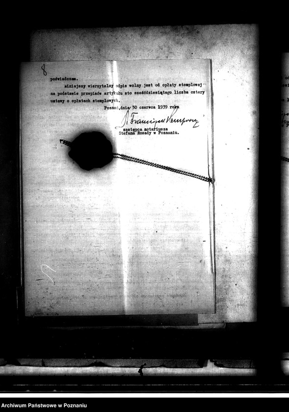 Obraz 11 z jednostki "Majątek Krusza Wielka bI Niemojewko nabycie nieruchomości w trybie art. 8 ustawy o wykonaniu reformy rolnej"