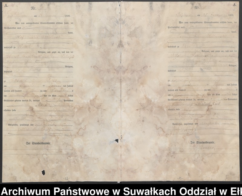 image.from.unit.number "[Geburts-Haupt-Register des Königlichen Preussischen Standes-Amtes Belzonzen Kreis Johannisburg]"