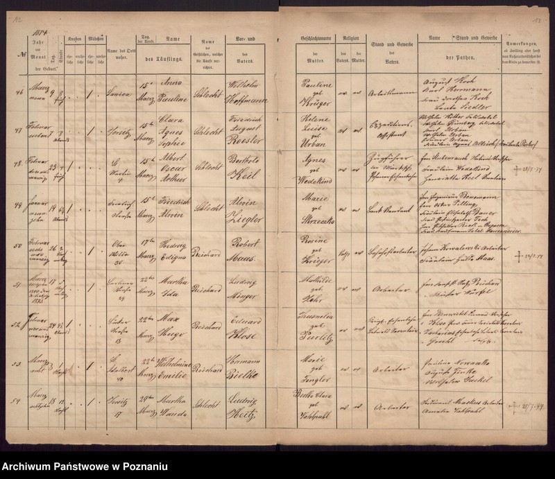 Obraz 9 z jednostki "[Akta urodzeń i chrztów, zgonów, ślubów]"
