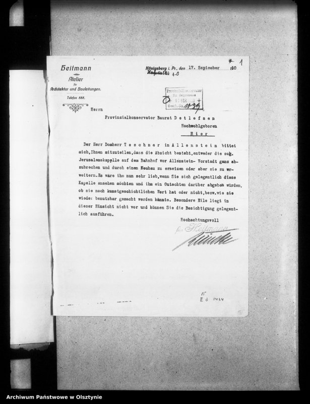 image.from.unit.number "Allenstein, Jerusalemskapelle"