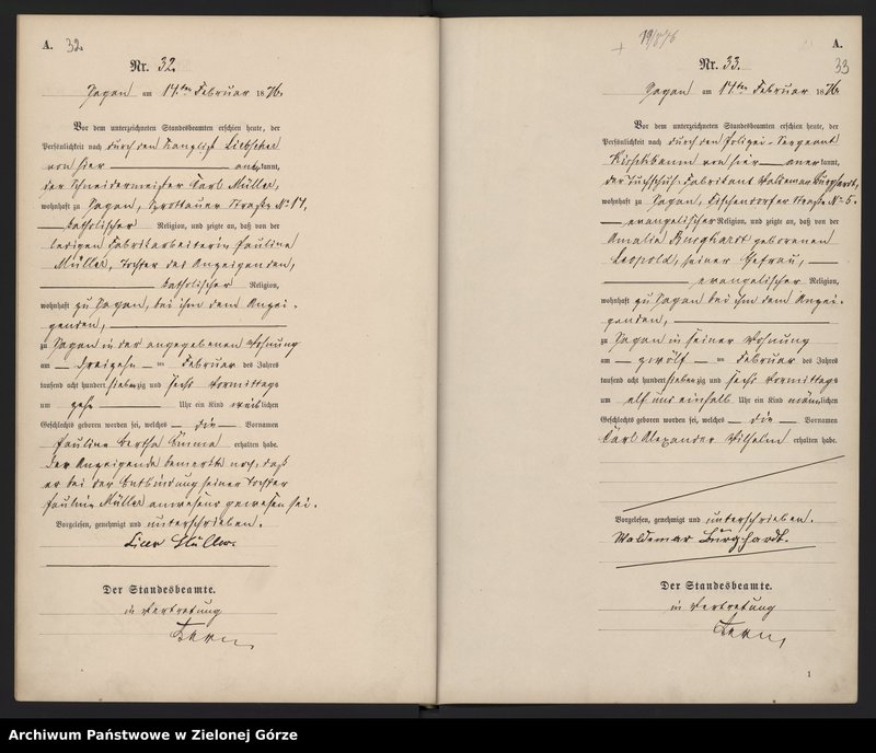 image.from.unit.number "[Księga Aktów Urodzeń - Żagań miasto]"