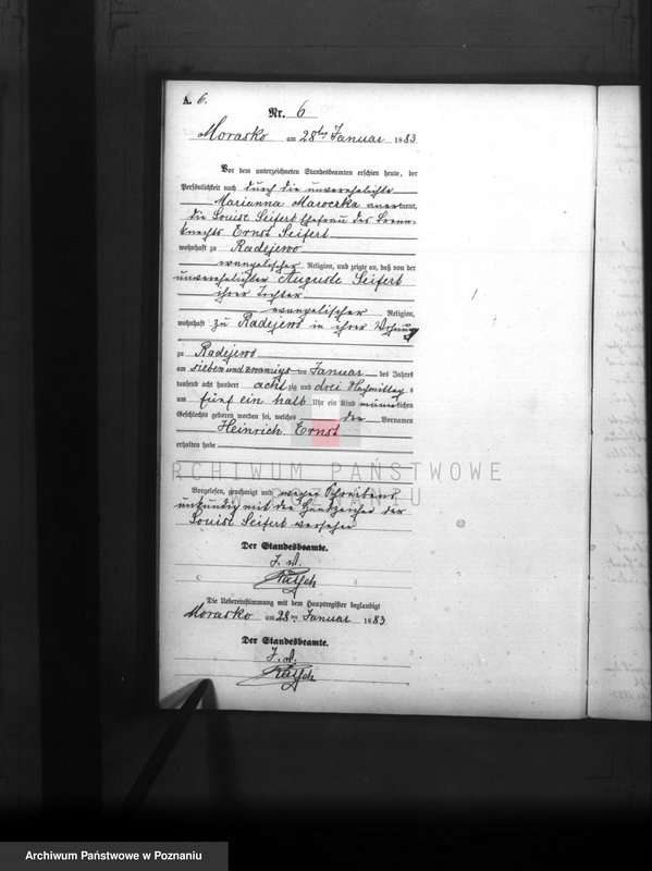 Obraz 8 z jednostki "Księga urodzeń"